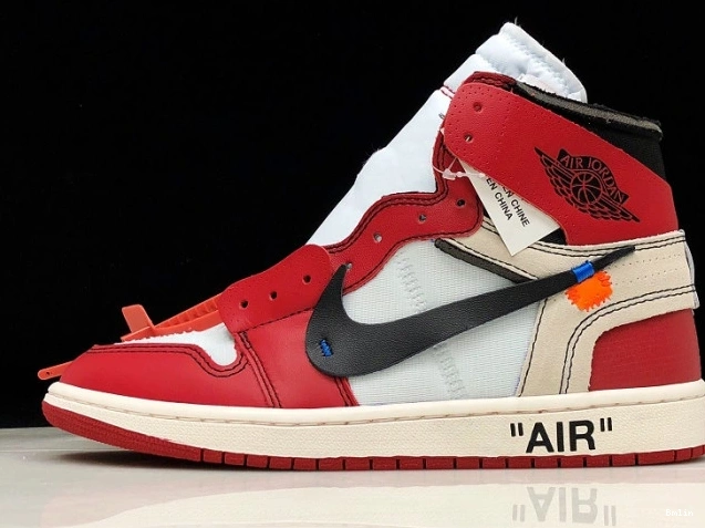 Bmlin Chicago Ten 1 Off-White Jordan The Retro AA3834-101 Air 0702
